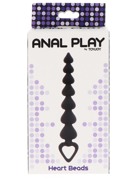 Chapelet anal Heart Beads 18 x 3.4cm Chapelet anal Heart Beads 18 x 3.4cm