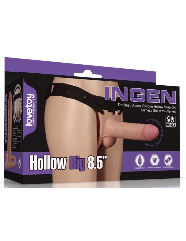 Gode ceinture Hollow Big 20.3 x 5cm
