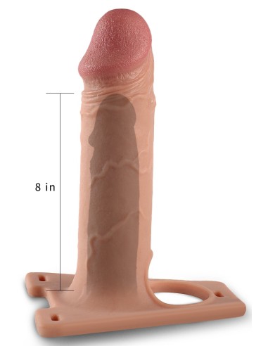 Gode ceinture Hollow Big 20.3 x 5cm