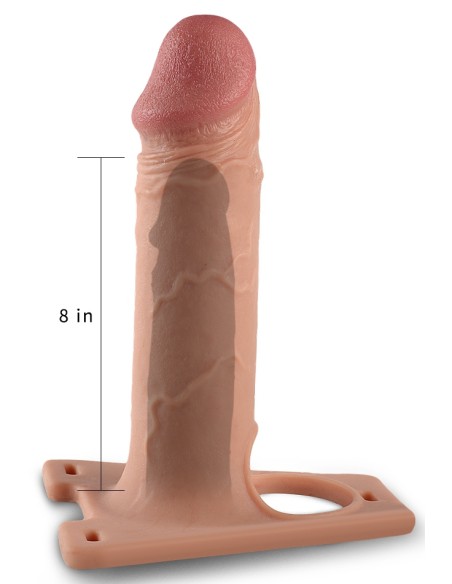 Gode ceinture Hollow Big 20.3 x 5cm