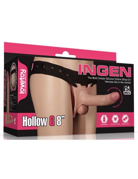 Gode ceinture Hollow G 19.3 x 4.5cm
