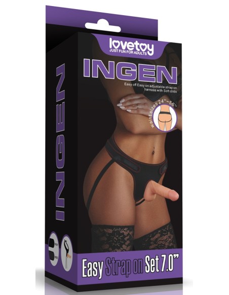 Gode ceinture Easy Strapon 12.5 x 4cm Gode ceinture Easy Strapon 12.5 x 4cm
