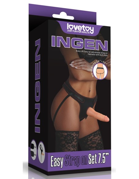 Gode ceinture Easy Strapon 17.5 x 5cm