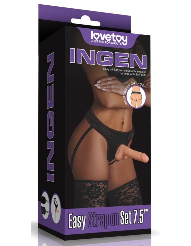 Gode ceinture Easy Strapon 15 x 4 cm
