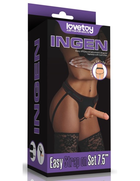Gode ceinture Easy Strapon 15 x 4 cm Gode ceinture Easy Strapon 15 x 4 cm