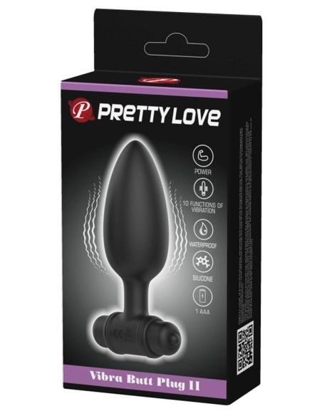 Plug vibrant Vibra Butt Pretty Love 9.5 x 3.8cm Plug vibrant Vibra Butt Pretty Love 9.5 x 3.8cm