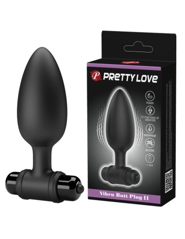 Plug vibrant Vibra Butt Pretty Love 9.5 x 3.8cm