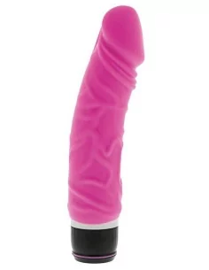 Gode vibrant Classic Silicone 15 x 4 cm Rose