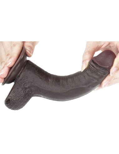 Gode Sliding Skin 13 x 3.5cm Marron