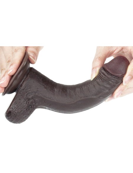 Gode Sliding Skin 13 x 3.5cm Marron