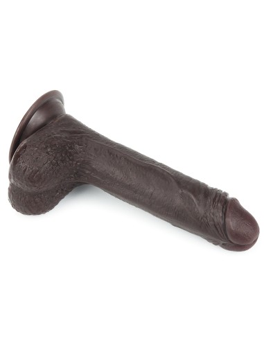 Gode Sliding Skin 13 x 3.5cm Marron