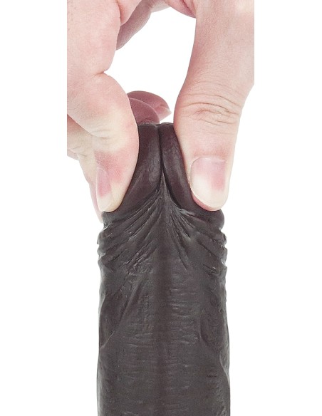 Gode Sliding Skin 13 x 3.5cm Marron