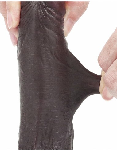 Gode Sliding Skin 13 x 3.5cm Marron