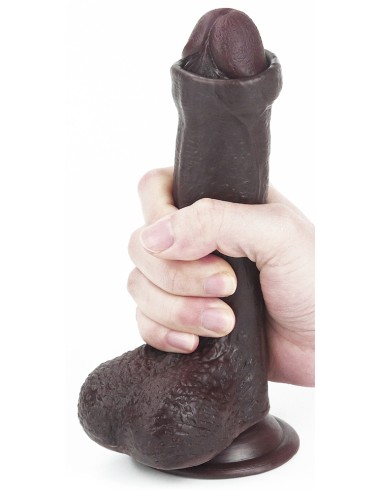 Gode Sliding Skin 13 x 3.5cm Marron