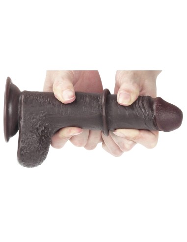 Gode Sliding Skin 13 x 3.5cm Marron