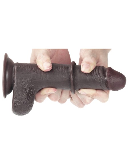 Gode Sliding Skin 13 x 3.5cm Marron