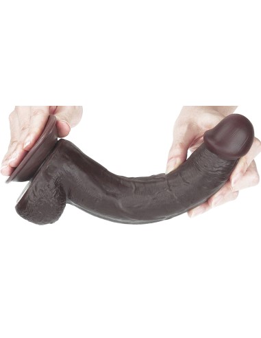 Gode Sliding Skin 18 x 4.5cm Marron