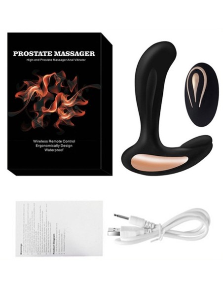 Stimulateur de prostate vibrant Righy 11 x 3.3cm