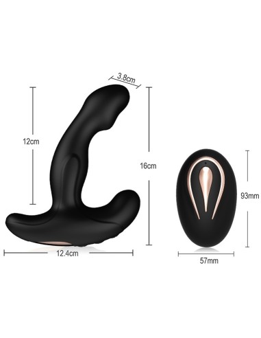 Stimulateur de prostate vibrant Dick Head 12 x 3.5cm