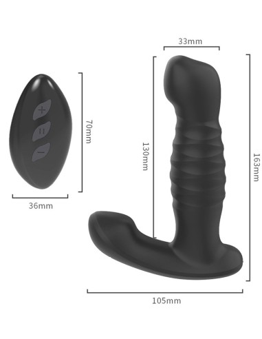 Stimulateur de prostate vibrant Thrusty 12 x 3.3cm