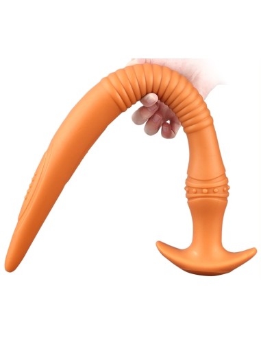 Gode silicone Vikaelis M 37 x 4cm