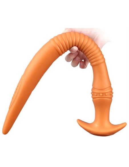 Gode long silicone VIKAELIS L 45 x 4.5cm Gode long silicone VIKAELIS L 45 x 4.5cm