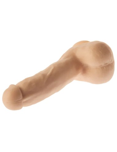 Gode réaliste Curly Champs 16 x 4cm