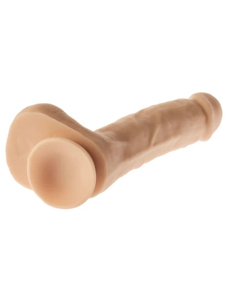 Gode réaliste Curly Champs 16 x 4cm