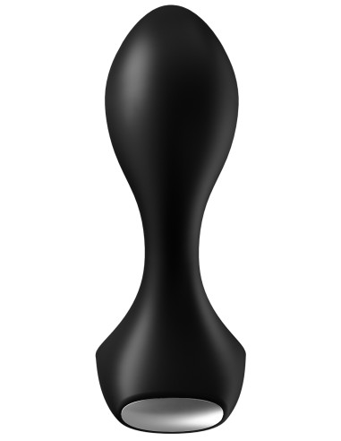 Plug vibrant Backdoor Lover Satisfyer 8 x 3cm Noir