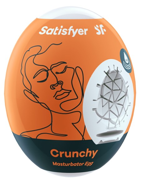 Oeuf de masturbation Satisfyer Crunchy Oeuf de masturbation Satisfyer Crunchy