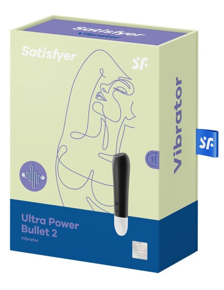 Mini Vibro Ultra Power Bullet 2 Satisfyer Noir