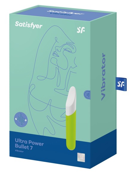 Vibro Ultra Power Bullet 7 Satisfyer Vert