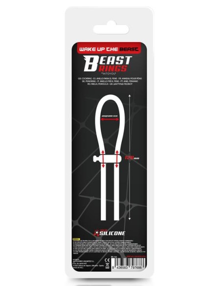 Anneau de pénis Lasso Ring 12cm