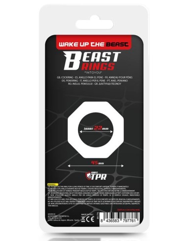 Cockring souple Polygon Transparent