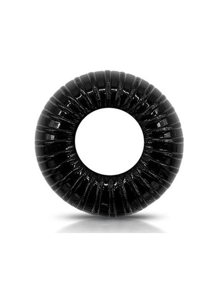 Cockring souple Striped Noir Cockring souple Striped Noir