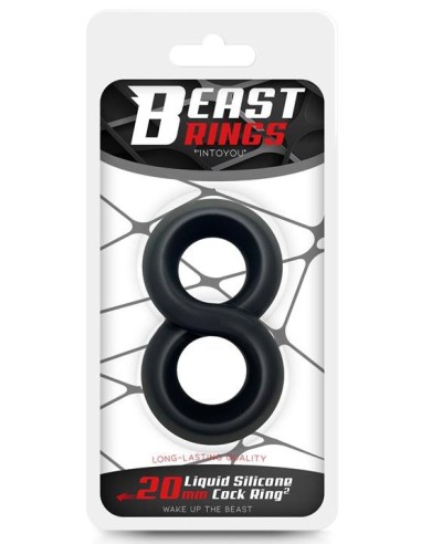 Ballstretcher souple Doble Rings Noir