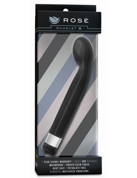 Stimulateur de prostate vibrant Scarlet 18 x 3.5cm Noir Stimulateur de prostate vibrant Scarlet 18 x 3.5cm Noir