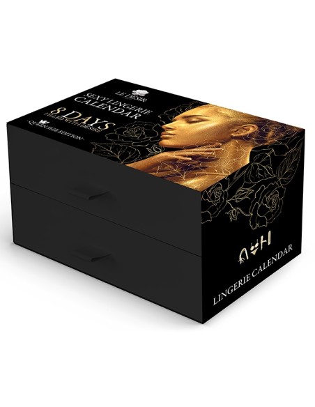 Box Calendrier de l'Avent érotique - 8 jours - Le Désir Queen Size Box Calendrier de l'Avent érotique - 8 jours - Le Désir Queen Size