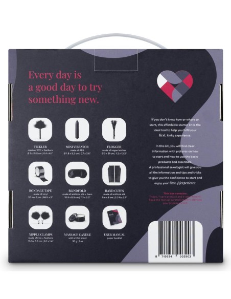 Coffret Débutant Kinky 8 Accessoires Coffret Débutant Kinky 8 Accessoires