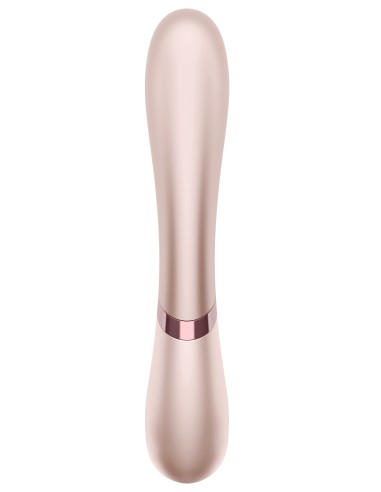 Vibro Rabbit connecté Hot Lover Satisfyer 20 x 3cm Silver
