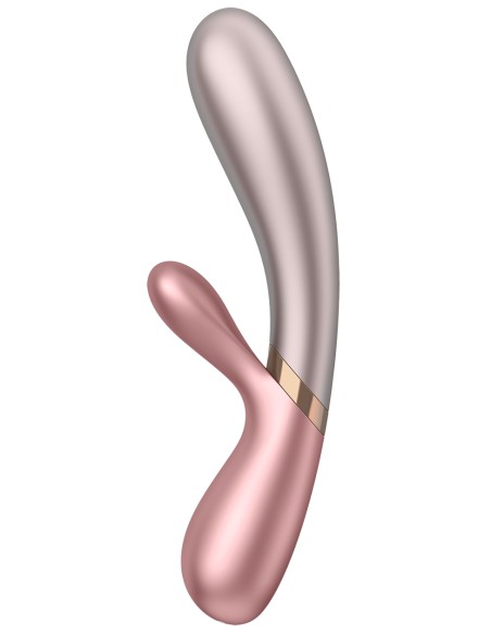 Vibro Rabbit connecté Hot Lover Satisfyer 20 x 3cm Rose