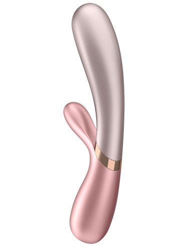Vibro Rabbit connecté Hot Lover Satisfyer 20 x 3cm Rose