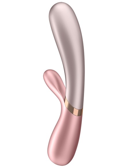 Vibro Rabbit connecté Hot Lover Satisfyer 20 x 3cm Rose