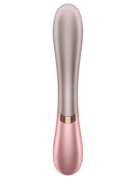 Vibro Rabbit connecté Hot Lover Satisfyer 20 x 3cm Rose