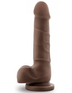 Gode réaliste Basic Up Dr Skin 14 x 3.5cm Marron Marron