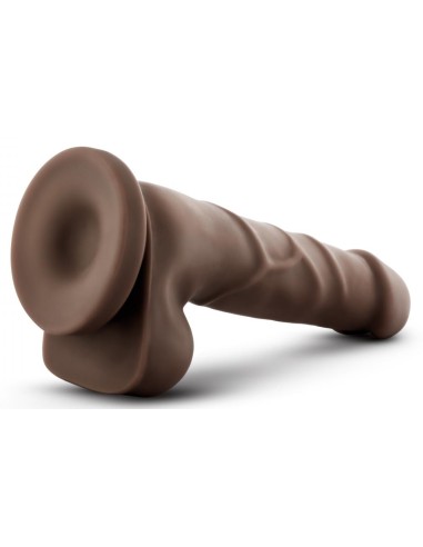Gode réaliste Basic Up Dr Skin 14 x 3.5cm Marron Marron