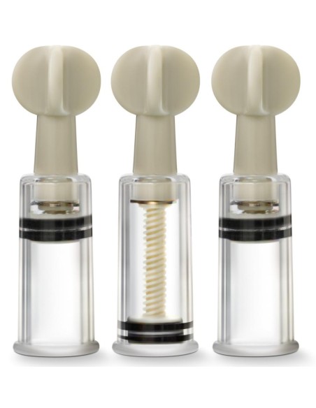 Kit 3 Suce Tétons Twist Up 10.3cm - Diamètre 19mm