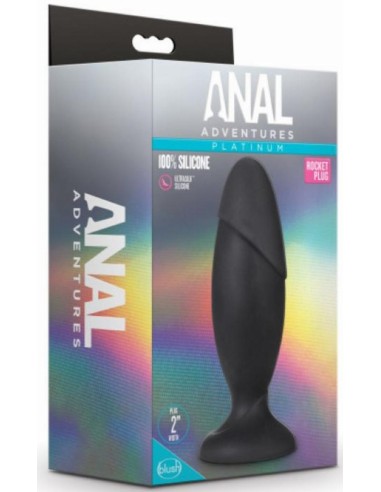 Plug silicone Anal Adventures Rocket 14 x 5cm