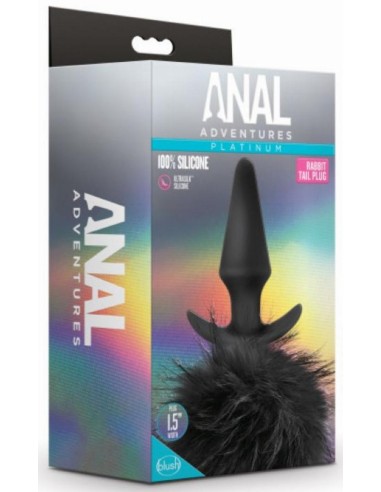 Plug Pompon Anal Adventures Rabbit Tail 9 x 3.5cm