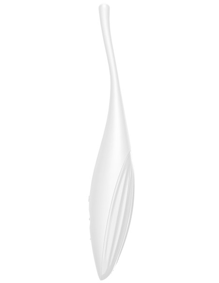 Stimulateur Twirling Joy Satisfyer 17cm Blanc